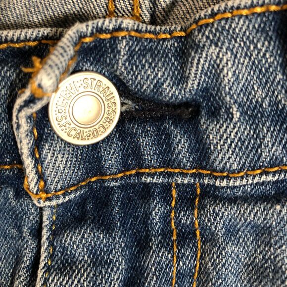 Levis 502 Jeans Mens 34x32 Blue Straight Medium Wash Denim Cowboy Preppy Outdoor - Picture 2 of 11